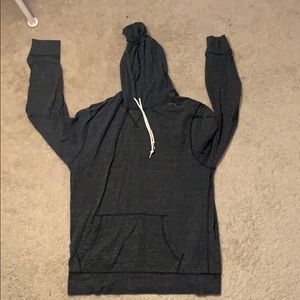 Thin dark gray Old Navy hoodie